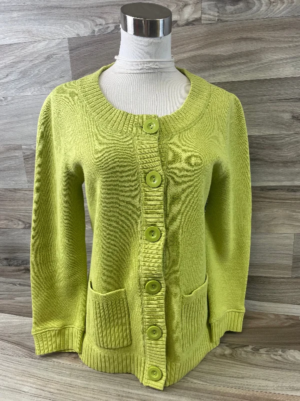 Sweater Cardigan By Kate Hill In Green, Size: S