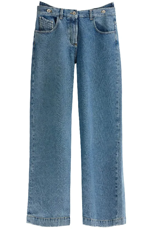 The Attico Women's Laye Baggy Jeans