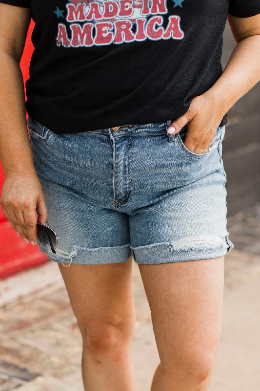 Vervet Denim Shorts- Carissa Wash