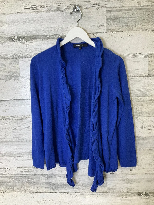 Cardigan By Evan-picone In Blue, Size: S