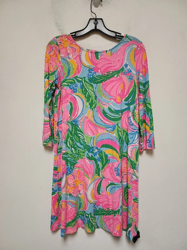 Dress Designer By Lilly Pulitzer In Floral Print, Size: S