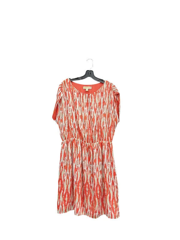 Dress Designer By Michael By Michael Kors In Orange, Size: Xl