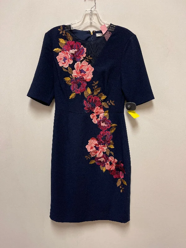 Dress Designer By Trina By Trina Turk In Navy, Size: S