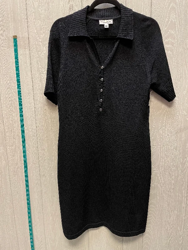 Dress Luxury Designer By St John Knits In Navy, Size: S