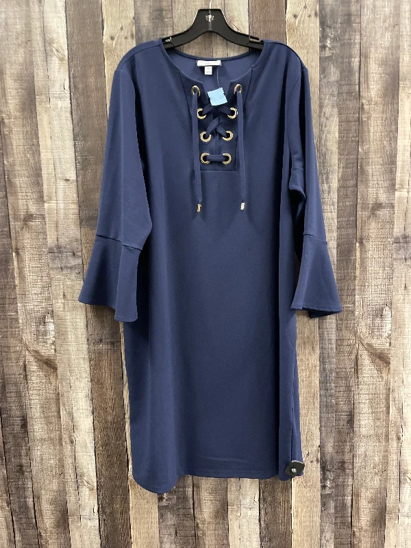 Dress Work By Charter Club In Blue, Size: 2x