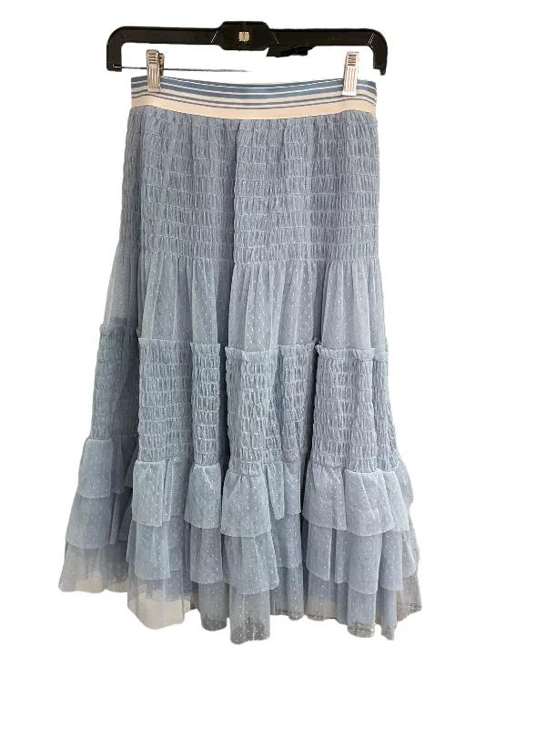 Skirt Midi By Maeve In Blue, Size: 2