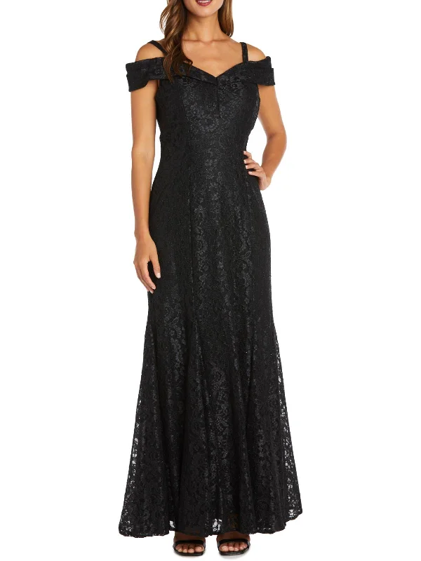 Womens Lace Formal Evening Dress