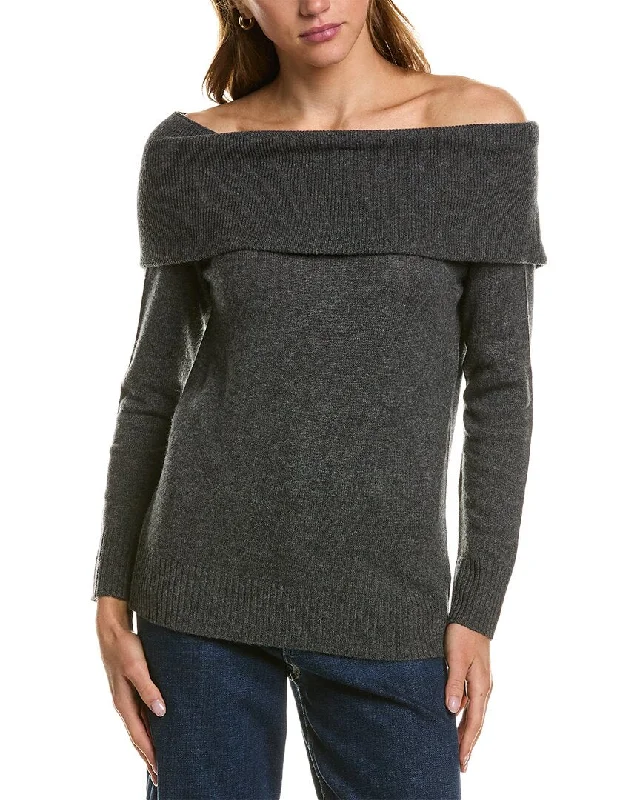 Hannah Rose Cowl Wool & Cashmere-Blend Sweater